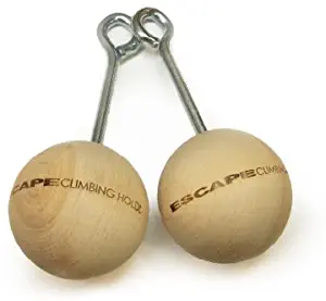 Escape Climbing 3” Wood Power Ball Pack | Durable Training Tool for Grip Strength and Conditioning | Rock Climbing and Bouldering | Premium Workout for Health and Fitness
