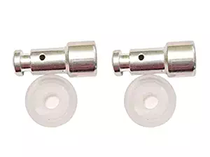 TWIN PACK: Two FLOATING VALVE (or Float Vale) and Silicon Gasket Sets for Power Pressure Cooker Models Such as XL, YBD60-100, PPC780, PPC770, PPC790, PCXL-PRO6, PC-TRI6, and PC-WAL1