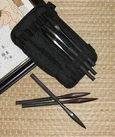 Japanese Bo Shurkien - Throwing Needles