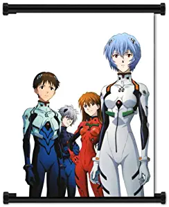 Neon Genesis Evangelion Anime Fabric Wall Scroll Poster (16"x21") Inches