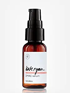 4% DMAE Serum for Firming (1 ounce) with Hyaluronic Acid, Collagen Peptides, Green Tea, Gotu Kola, Alpha Lipoic Acid | Anti-Aging Skincare, Minimizes Fine Lines & Firms Sagging Skin on Face and Neck