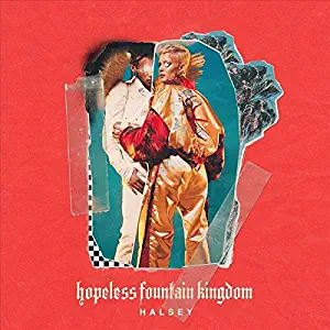hopeless fountain kingdom [LP][Clear w/teal splatter]
