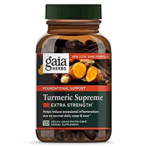 Gaia Herbs Turmeric Supreme Extra Strength 120 ct (Pack of 2)