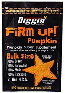Diggin' Your Dog | Firm Up | Pumpkin Super Supplement | Anti-Diarrhea & Anti-Constipation