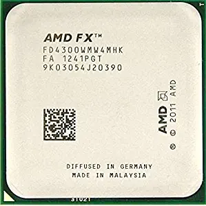 AMD FX-4300 FD4300WMW4MHK Vishera Quad-Core 3.8GHz (4.0GHz) Desktop CPU Processor Socket AM3+ 95W 938-pin