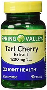 Spring Valley Tart Cherry Extract for Joint Health, 1200 Mg, 90 Capsules by Spring Valley