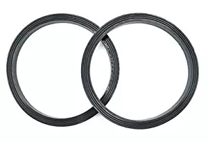 Blendin Replacement Gasket, Compatible with Nutribullet RX 1700W NB-302 Blenders Blade and Stay Fresh Lids (2 Pack)