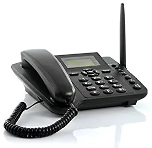 Wireless GSM Desk Phone - Quadband, SMS function