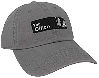 Ripple Junction The Office Adult Unisex Badge Dad Hat Silver