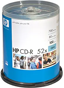 HP 52x 700mb CDR 100 Pack Spindle