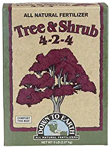 Down to Earth All Natural Tree & Shrub Fertilizer Mix 4-2-4, 5 lb