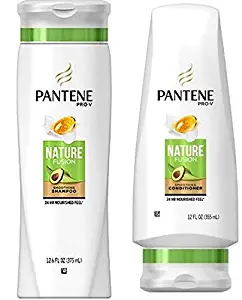 Pantene Pro-V Nature Fusion Shampoo and Conditioner Set, 12.6 Fl Oz and 12 Fl Oz (Set Contains 2 items)