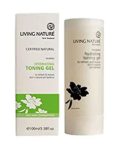 Living Nature Hydrating Toning Gel I Certified Natural I Cruelty-Free