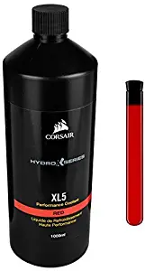 Corsair Hydro X Series XL5 Performance Coolant, 1 Liter, Red