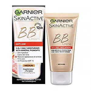 garnier Skin active skin perfect 12 hours anti aging 5in 1 dyed meduim