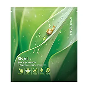 [Nature Republic] Snail Solution Hydrogel Mask 20g Snail