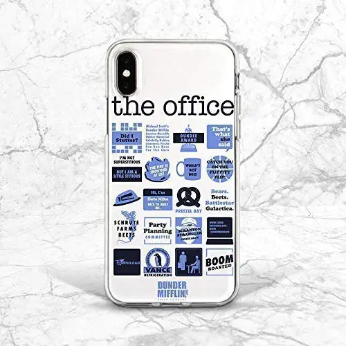 Blue TV Show Quotes Pattern Back Cover Case For Phone 5 5s SE iPhone 6 6s 7 8 Plus X Xs Max XR 11 Pro 2020