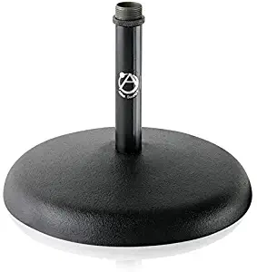 Atlas DS5E 5-Inch Fixed Height Desktop Microphone Stand, Ebony Finish