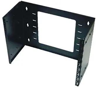 Installerparts 8U Hinged Extendable Wall Mount Bracket, Max 13.5" Depth – Made of Thick Steel