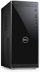 Dell Inspiron 3670 Desktop Computer Intel Core i3-8100 Processor 3.60GHz; Microsoft Windows 10 Home; 8GB DDR4-2400 RAM; 1TB 7,200RPM Hard Drive (Renewed)