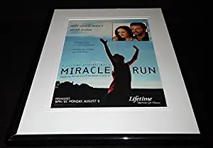 Miracle Run 2004 Lifetime Framed 11x14 ORIGINAL Advertisement Mary Louise Parker