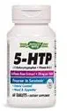 Natures Way Amino 5-HTP, 50 Milligrams, 60 Tablets. Pack of 3 Bottles