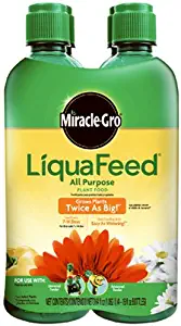 Miracle-Gro 1004325 LiquaFeed All Purpose Plant Food Refill Pack (Does not Include Spoon), 16 oz. - 4 Count