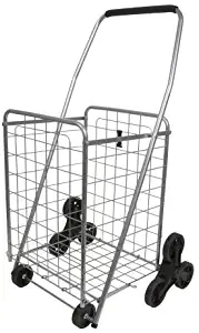 Helping Hand FQ39905 Stair Climber Folding Cart with Wheels and Handle