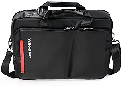 Omnpak Laptop Briefcase with Combination Lock, Anti Theft Business Office Bag,Satchel Bags for Men,Water-Repellent Gaming Computer Bag for Women Locking Notary Bag, Hippa Bag,Flight Bag OCA27615156B
