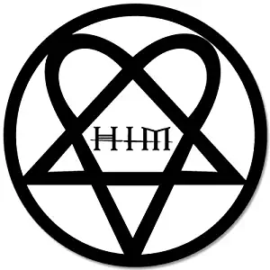 Him Vynil Car Sticker Decal - Select Size