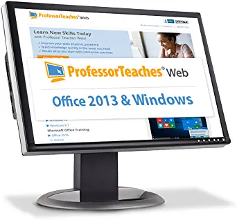 Professor Teaches Web – Office 2013 & Windows 10 - Annual Subscription [Online Code]