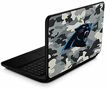 Skinit Decal Laptop Skin for 15.6 in 15-d038dx - Officially Licensed NFL Carolina Panthers Camo Design