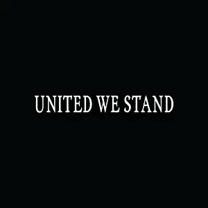 UNITED WE STAND Sticker Car Window Decal Pride USA Vinyl America Laptop Truck - Die cut vinyl decal for windows, cars, trucks, tool boxes, laptops, MacBook - virtually any hard, smooth surface