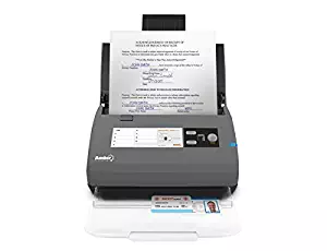 Ambir ImageScan Pro 820ix (DS820ix-AS) High-Speed Duplex Document and ID Scanner with Automatic Document Feeder and 20 Pages Per Minute Scanning (Includes AmbirScan ADF Software and Twain Driver)