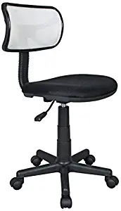 Student Mesh Task Office Chair. Color: White